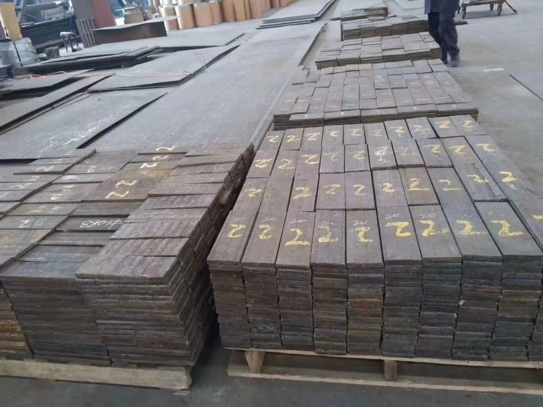 Piatto d'acciaio resistente all'uso composito di alta prestazione di usura 10+8