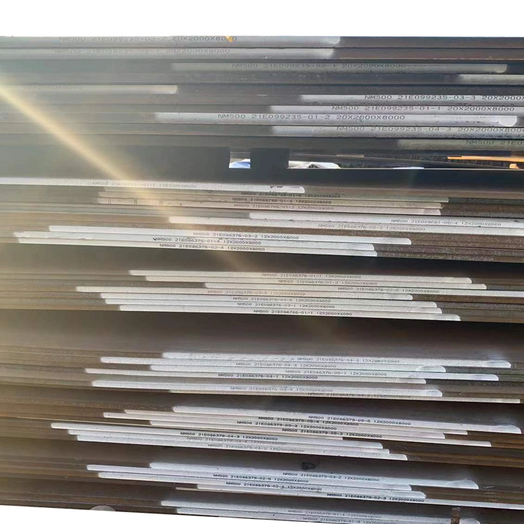Piatto di acciaio di usura del manganese di Nm360 Nm400 Ar400