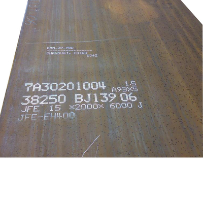 Piatto d'acciaio resistente all'usura Nm400 16mm Nm360 nm450 nm500 ASTM AISI