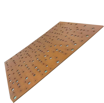BACCANO di 0.6m-3M AISI ASTM del piatto d'acciaio di 0.8-1.2mm A588 Corten