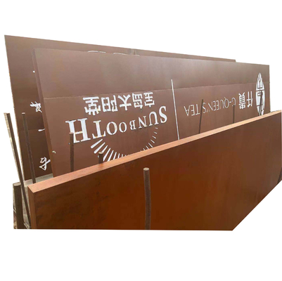 BACCANO di 0.6m-3M AISI ASTM del piatto d'acciaio di 0.8-1.2mm A588 Corten