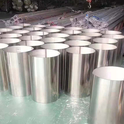 Metropolitana rotonda del tubo di acciaio inossidabile 410 per costruzione e la decorazione