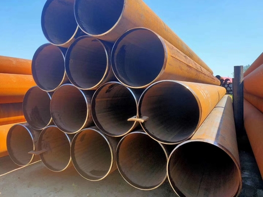 Tubo JIS GS 75x75 laminato a caldo senza cuciture di acciaio al carbonio di A106 Gr.B