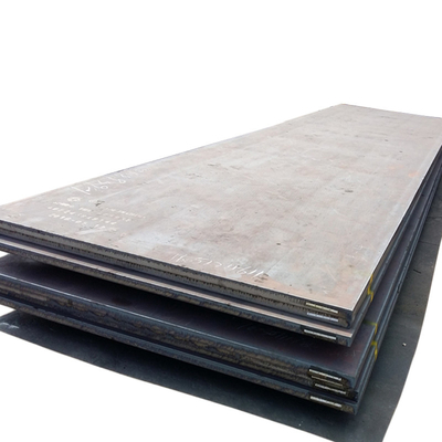 Lamiera d'acciaio Corten B da 10 mm, bobina 4x8, grado A B, 2500 mm