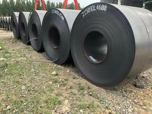 bobina laminata a caldo del acciaio al carbonio di 2mm-6mm 600-1500mm SS400 HRC