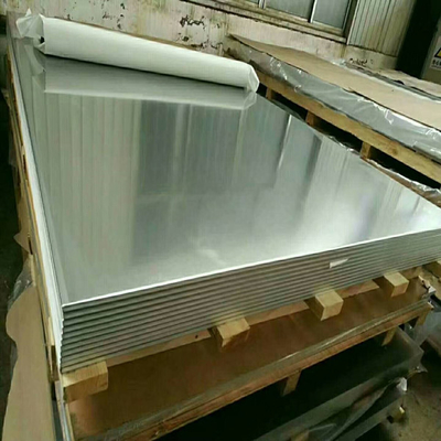 Un piatto d'acciaio di alluminio di superficie d'argento di 5000 6000 serie