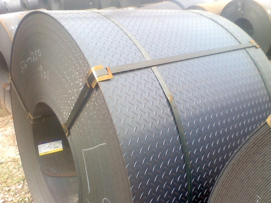 bobina a quadretti laminata a caldo JIS SS400 della lamiera sottile di 600mm-1500mm
