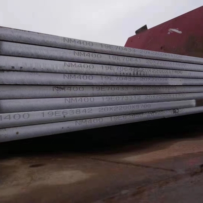 Alto carburo Cladded 2000mm del piatto di acciaio di usura del cromo Ar450