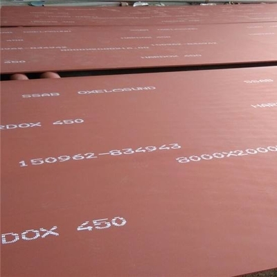 Armatura Ar500 Ar400 Piastra in acciaio resistente all'usura Resistente all'abrasione