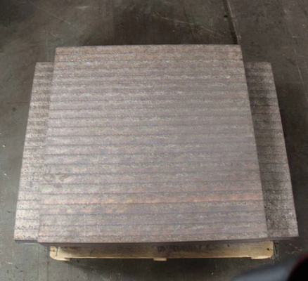 Bin Liner Legato Anti Usura Composito Piatto D'acciaio Carburo Di Cromo Usura Hardfacing