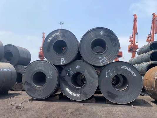 Dimensione su misura bobina laminata a caldo del acciaio al carbonio per costruzione ed il tubo ISO9001