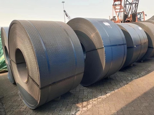 La bobina laminata a caldo del acciaio al carbonio A36 ha saldato 3' - 4' larghezza