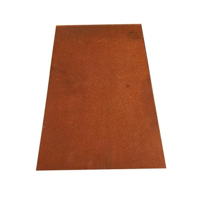 Piatto laminato a caldo resistente Corten di acciaio dolce del tempo Un Q355NH 150mm